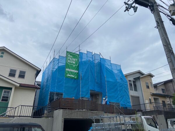 【和歌山県橋本市】O様邸、外壁・屋根塗装　作業報告