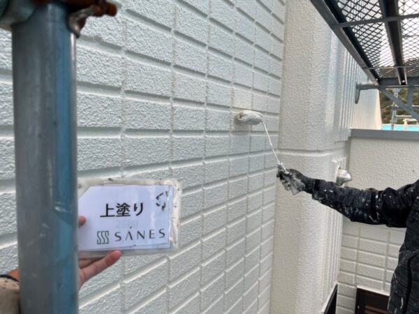 【和歌山県海南市】D様邸　外壁塗装の作業報告です。