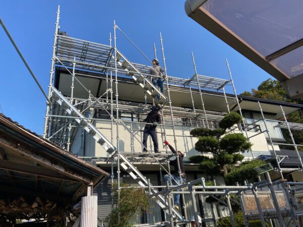 【和歌山県海南市】K様邸、塗装工事完了です。